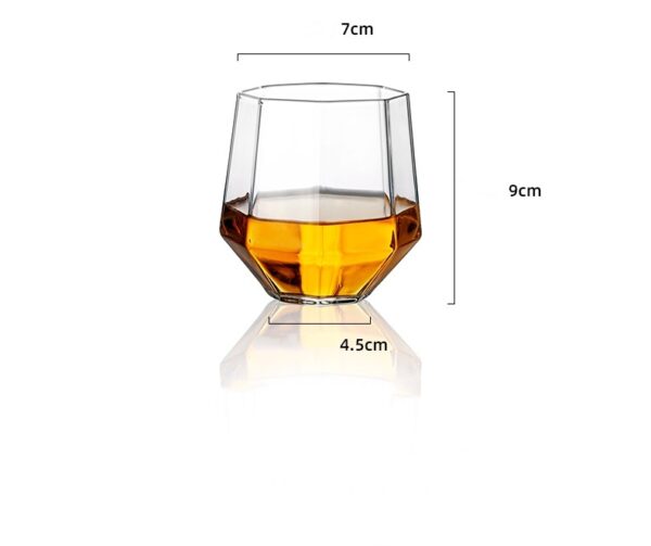 Whiskey Wine Set Suit Diamond Type Wine Bottle Wine Glass Borosilicate Glass Wine Pourer Kitchen Gadgets - Image 5