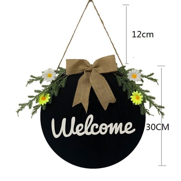 Wood Products, Home Decoration, Listing, Door Decoration, Garland, Bow - Image 3