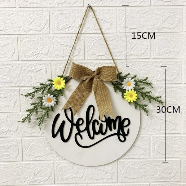 Wood Products, Home Decoration, Listing, Door Decoration, Garland, Bow - Image 6