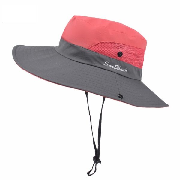 Unisex Summer Foldable Sun Fisherman Hat Men Women Wide Brim Casual Outdoor Travel Beach Sunscreen UV Protection  Sun Hats - Image 10