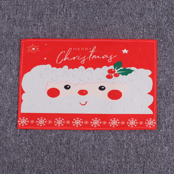 New Christmas Home Decoration Products Restaurant Hotel Table Mat Tablecloth - Image 2