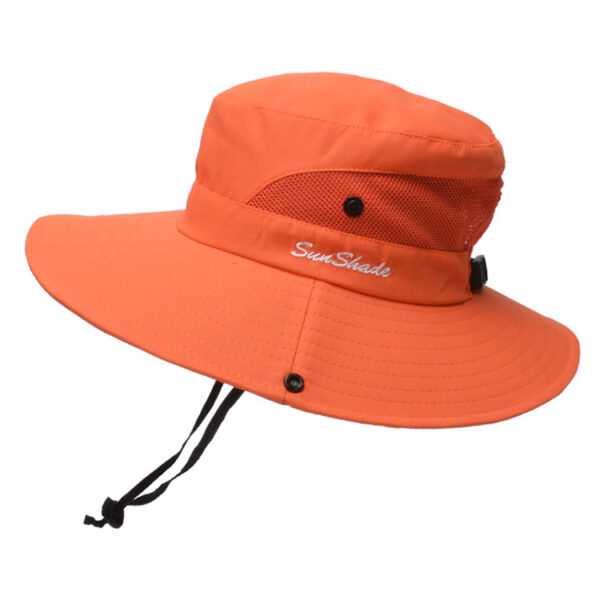 Unisex Summer Foldable Sun Fisherman Hat Men Women Wide Brim Casual Outdoor Travel Beach Sunscreen UV Protection  Sun Hats - Image 8