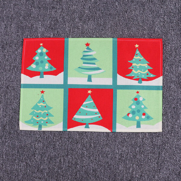 New Christmas Home Decoration Products Restaurant Hotel Table Mat Tablecloth - Image 5